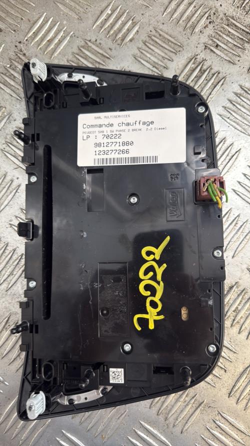 Commande chauffage PEUGEOT 508 1 SW PHASE 2 BREAK Diesel - Image 3