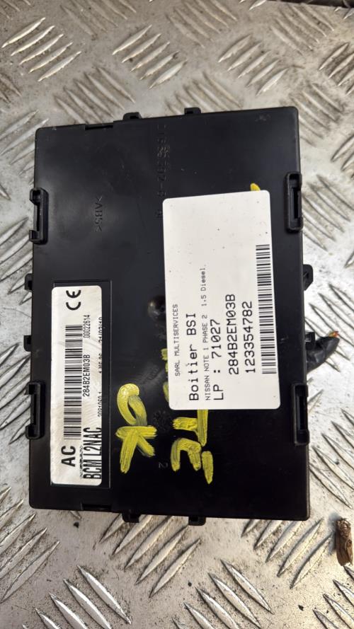 Boitier BSI NISSAN NOTE 1 PHASE 2 Diesel - Image 2