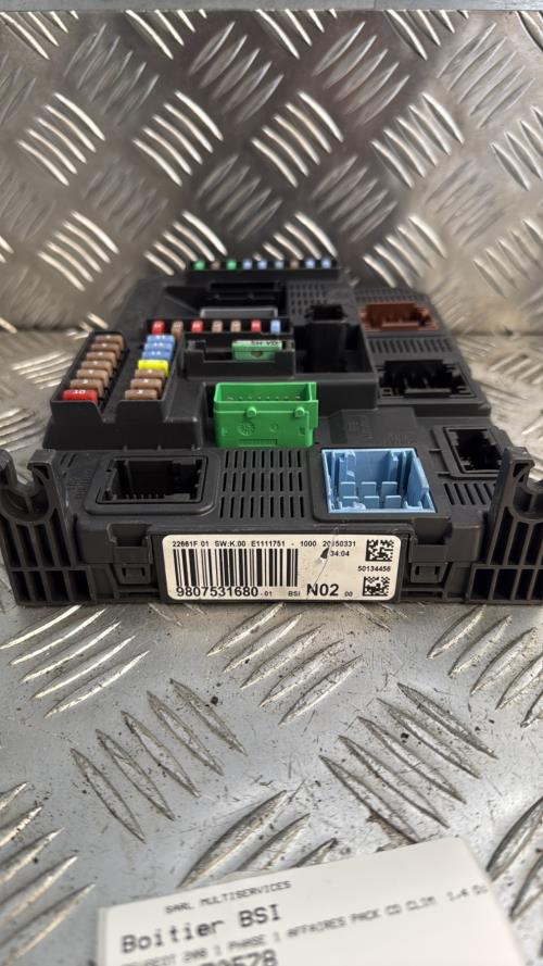 Boitier BSI PEUGEOT 208 1 PHASE 1 Diesel - Image 1